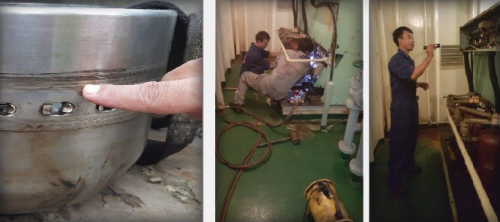 Workshop & repair at berth